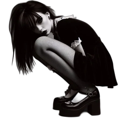 shoes, dress, jewelry, photorealistic transparent PNG cut-out