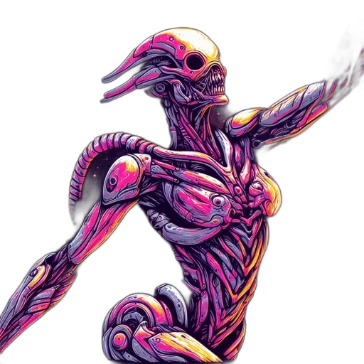 creature, robot, animal, concept art transparent PNG cut-out