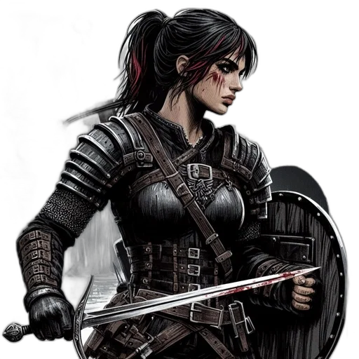 sword, weapon, staff, fantasy art transparent PNG cut-out
