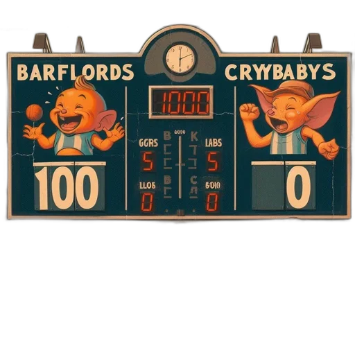 concept art, 3d render, antique, scoreboard transparent PNG cut-out