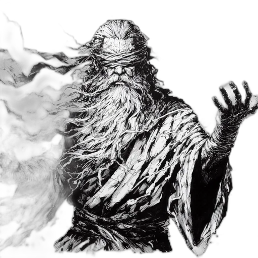creature, dragon, mask, staff transparent PNG cut-out