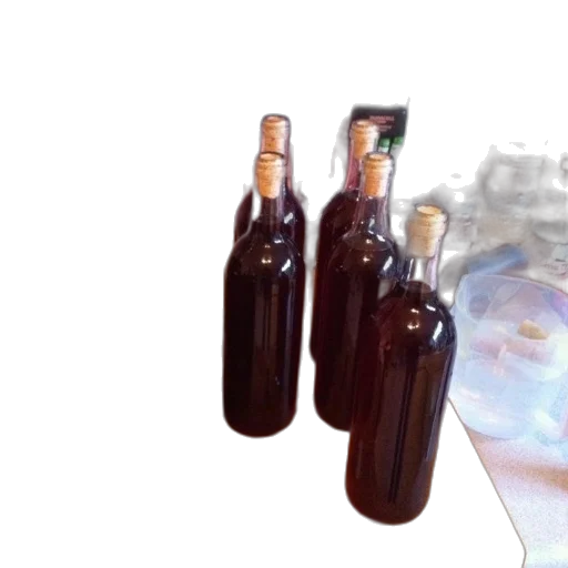 bottle, 3d render, photorealistic, bottles transparent PNG cut-out