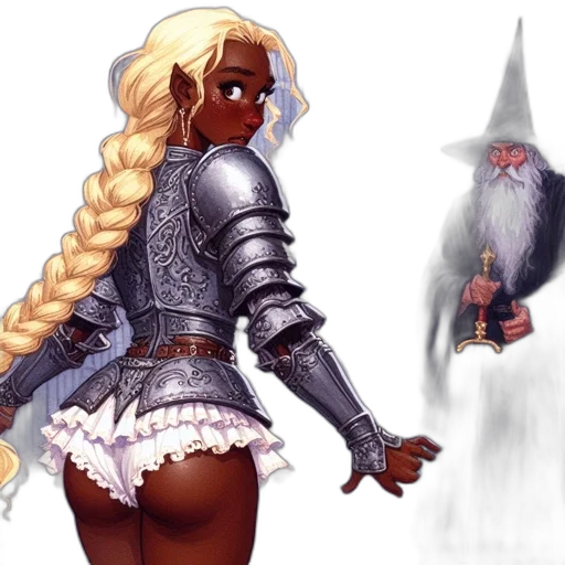 concept art, fantasy art, pixel art, comic book art transparent PNG cut-out