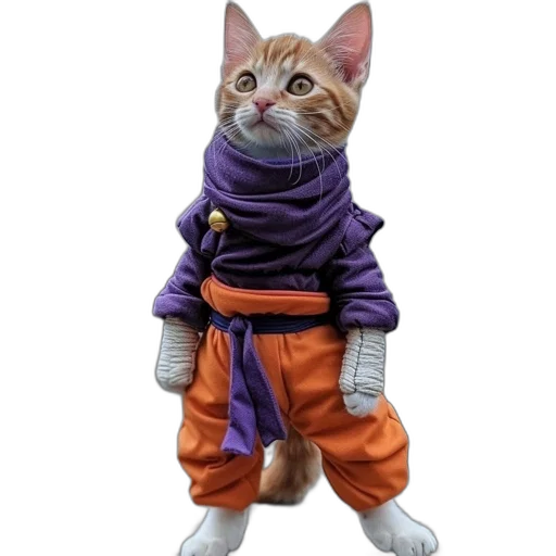 staff, jacket, animal, weapon transparent PNG cut-out