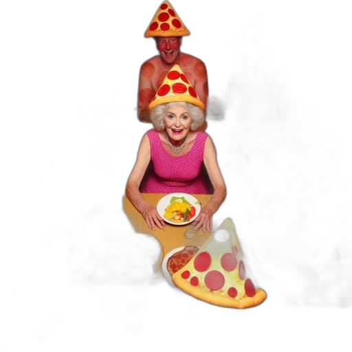 food, crown, umbrella, hat transparent PNG cut-out