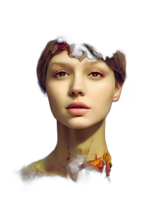 face, crown, mask, jewelry transparent PNG cut-out