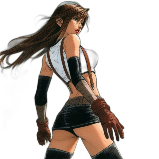concept art, fantasy art, photorealistic, comic book art transparent PNG cut-out