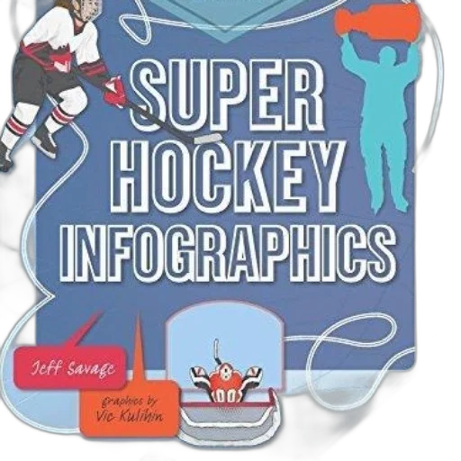 super, hockey, infographics, book transparent PNG cut-out