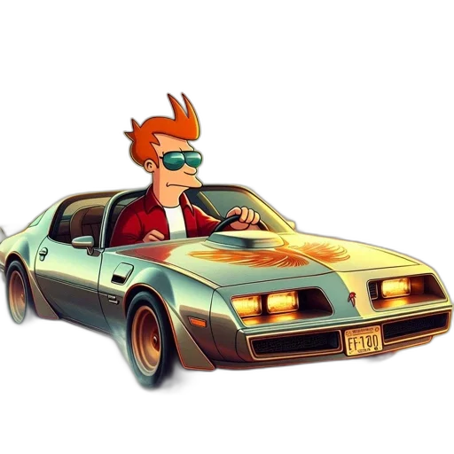 car, jacket, robot, animal transparent PNG cut-out