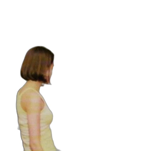 dress, robot, staff, hair transparent PNG cut-out