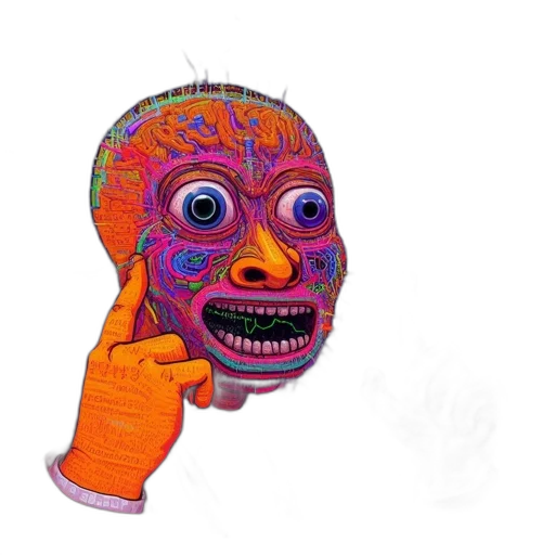 mask, face, creature, robot transparent PNG cut-out