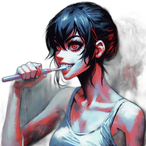 mask, face, staff, comic book art transparent PNG cut-out