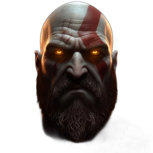 face, mask, concept art, fantasy art transparent PNG cut-out