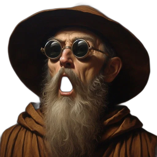 hat, face, staff, mask transparent PNG cut-out