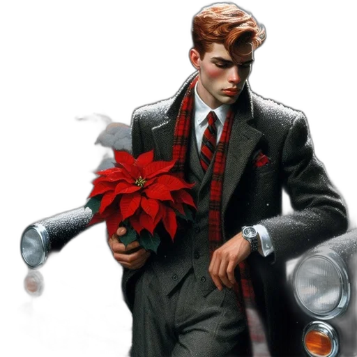 jacket, concept art, comic book art, photorealistic transparent PNG cut-out