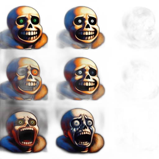 mask, face, 3d render, concept art transparent PNG cut-out