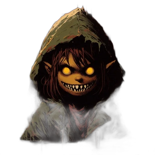 mask, face, creature, concept art transparent PNG cut-out