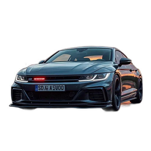 car, photorealistic, racechip, ultimate transparent PNG cut-out
