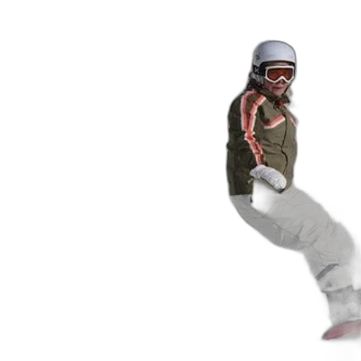 jacket, robot, creature, staff transparent PNG cut-out
