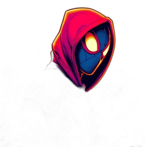 mask, robot, face, jacket transparent PNG cut-out