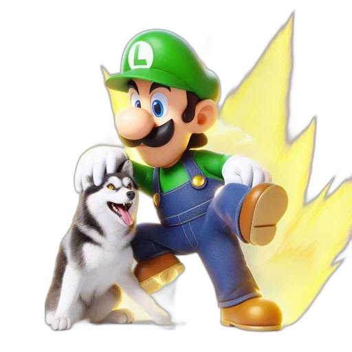 animal, concept art, pixel art, 3d render transparent PNG cut-out