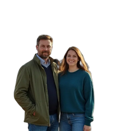 jacket, staff, furniture, hair transparent PNG cut-out