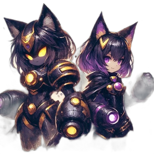 staff, concept art, fantasy art, cyberpunk transparent PNG cut-out