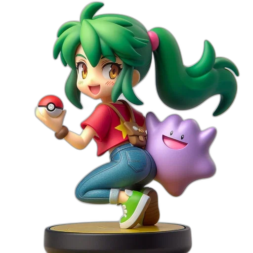 concept art, 3d render, green, 3d-rendered transparent PNG cut-out