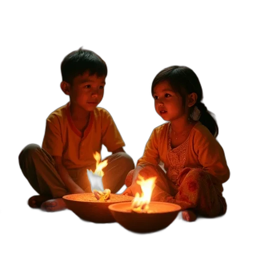 photorealistic, 3d render, oil painting, fire transparent PNG cut-out