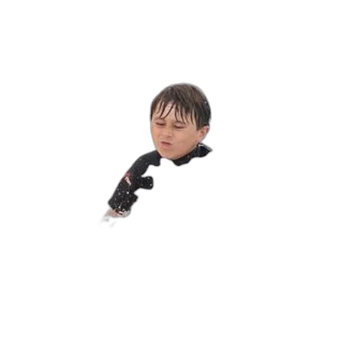 creature, face, robot, hair transparent PNG cut-out