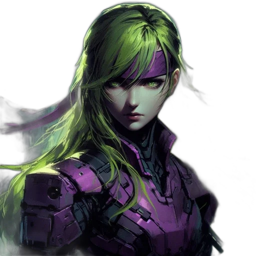 face, robot, weapon, cyberpunk transparent PNG cut-out