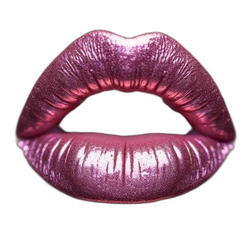 photorealistic, 3d render, dark, kiss transparent PNG cut-out
