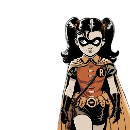 mask, comic book art, cartoon, concept art transparent PNG cut-out