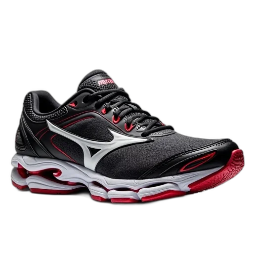 shoes, 3d render, mizuno, womens transparent PNG cut-out