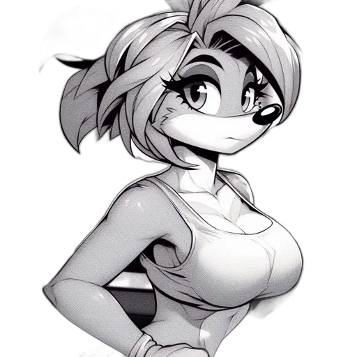 robot, dress, face, staff transparent PNG cut-out