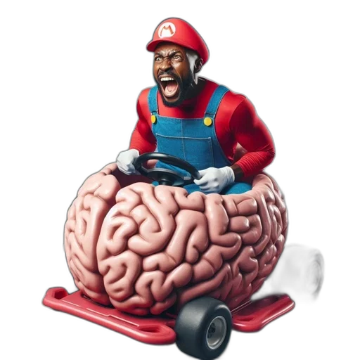 car, robot, hat, concept art transparent PNG cut-out
