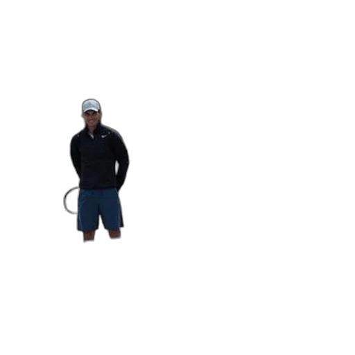 hat, jacket, creature, staff transparent PNG cut-out