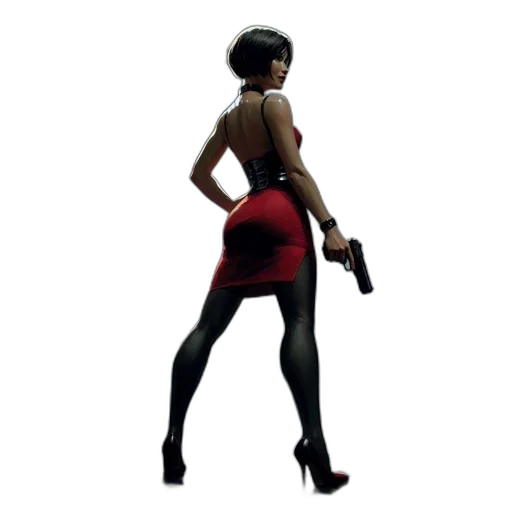 dress, weapon, staff, concept art transparent PNG cut-out