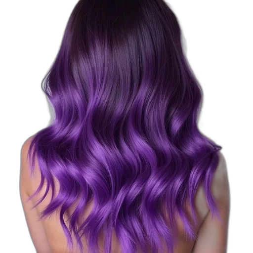 hair, crown, vaporwave, photorealistic transparent PNG cut-out