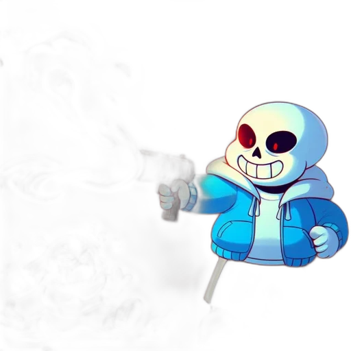 jacket, robot, weapon, staff transparent PNG cut-out