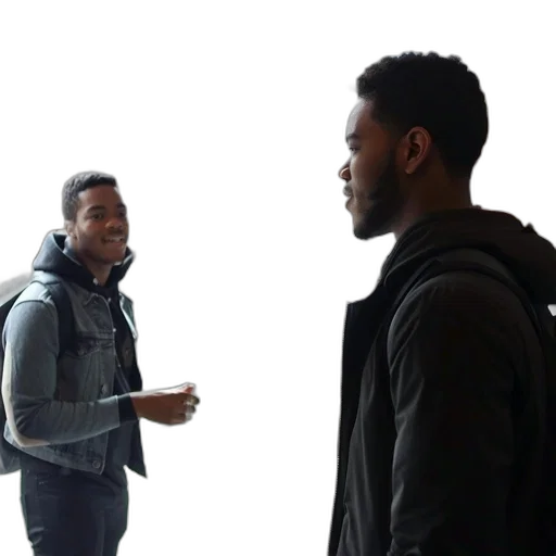 jacket, face, staff, 3d render transparent PNG cut-out