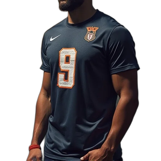 nike, football, college, shirt transparent PNG cut-out
