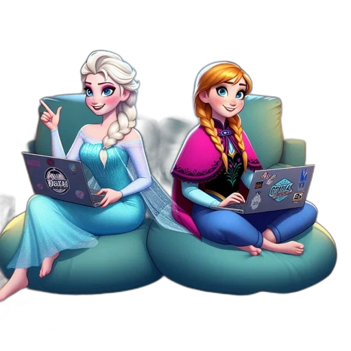 furniture, concept art, fantasy art, cartoon transparent PNG cut-out