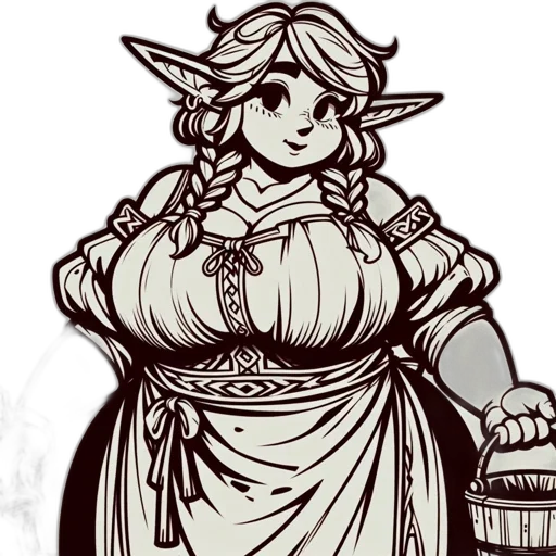 dress, concept art, fantasy art, pixel art transparent PNG cut-out