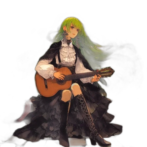 dress, concept art, pixel art, fantasy art transparent PNG cut-out