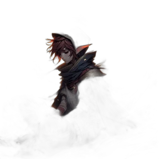 dragon, creature, hair, animal transparent PNG cut-out