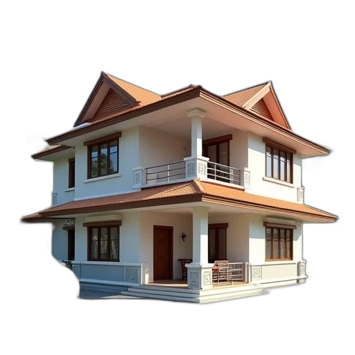 building, furniture, 3d render, photorealistic transparent PNG cut-out