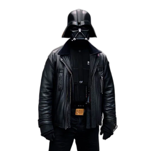 jacket, mask, staff, concept art transparent PNG cut-out