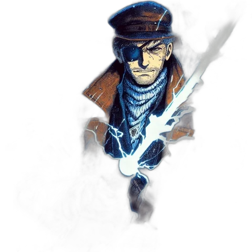 staff, weapon, sword, hat transparent PNG cut-out