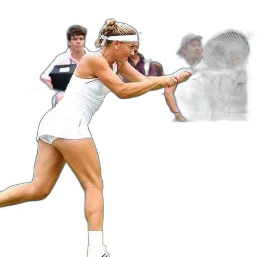 photorealistic, concept art, female, tennis transparent PNG cut-out